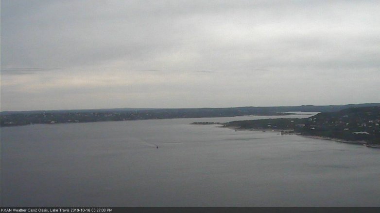 Lake Travis webcam, October 16, 2019 2:30 PM CT