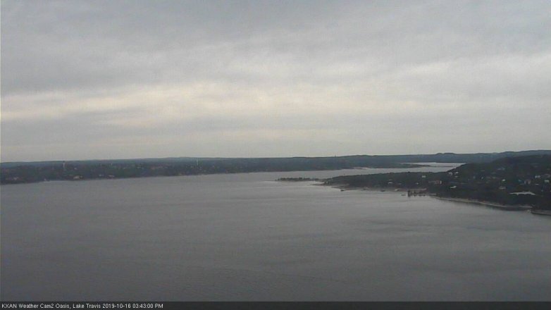 Lake Travis webcam, October 16, 2019 2:45 PM CT