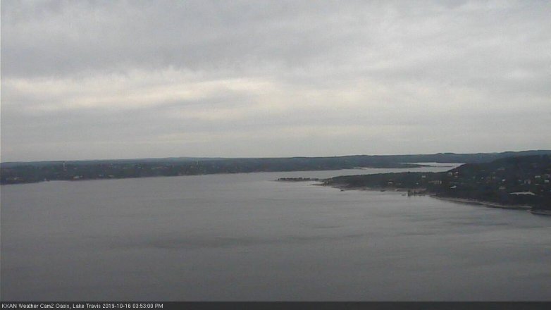Lake Travis webcam, October 16, 2019 2:55 PM CT