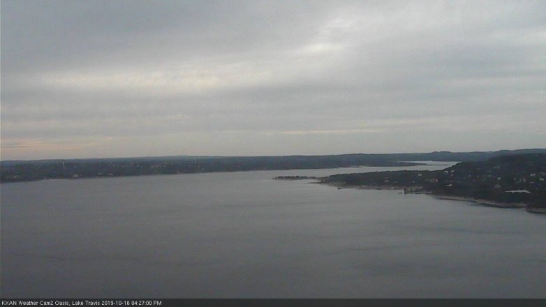 Lake Travis webcam, October 16, 2019 3:30 PM CT