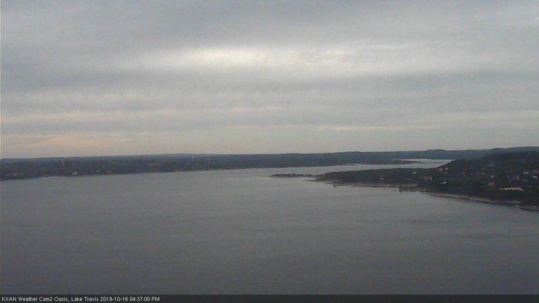 Lake Travis webcam, October 16, 2019 3:40 PM CT
