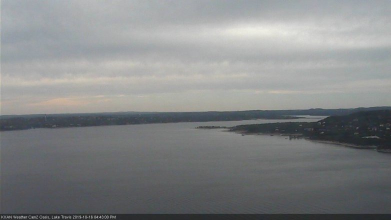 Lake Travis webcam, October 16, 2019 3:45 PM CT