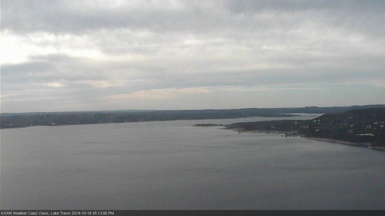 Lake Travis webcam, October 16, 2019 4:15 PM CT