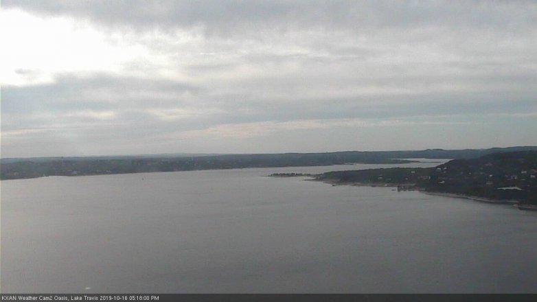 Lake Travis webcam, October 16, 2019 4:20 PM CT