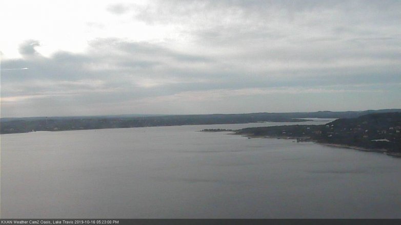 Lake Travis webcam, October 16, 2019 4:25 PM CT