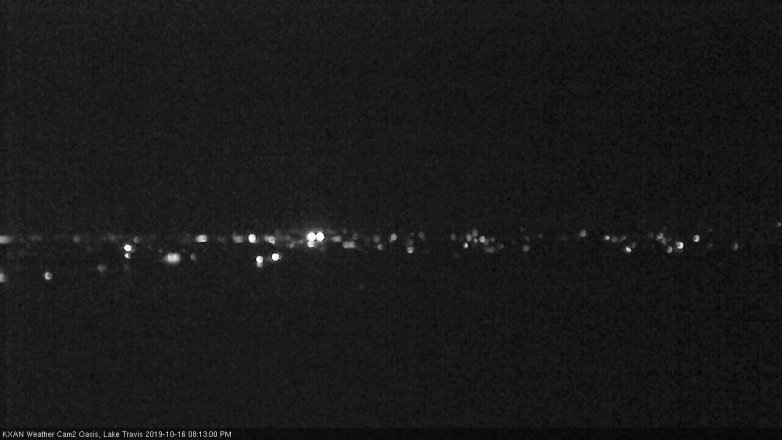 Lake Travis webcam, October 16, 2019 7:15 PM CT
