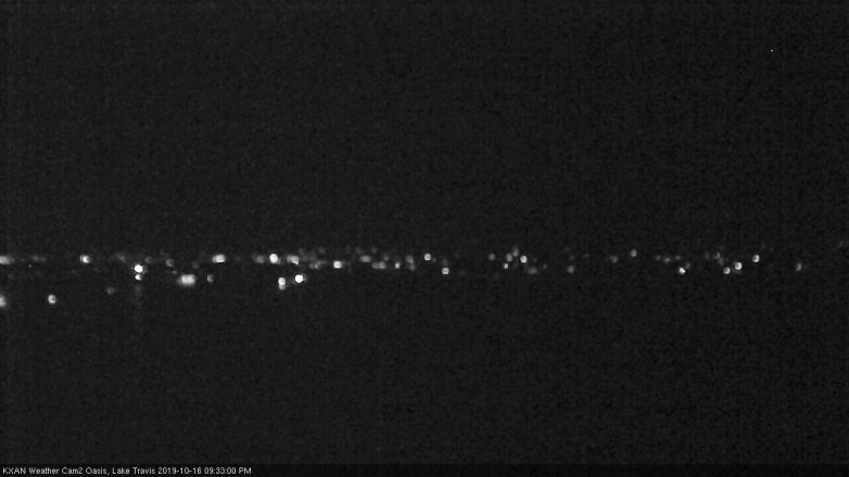 Lake Travis webcam, October 16, 2019 8:35 PM CT