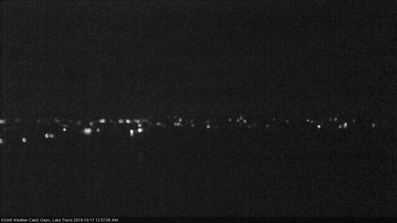 Lake Travis webcam, October 16, 2019 12:00 AM CT