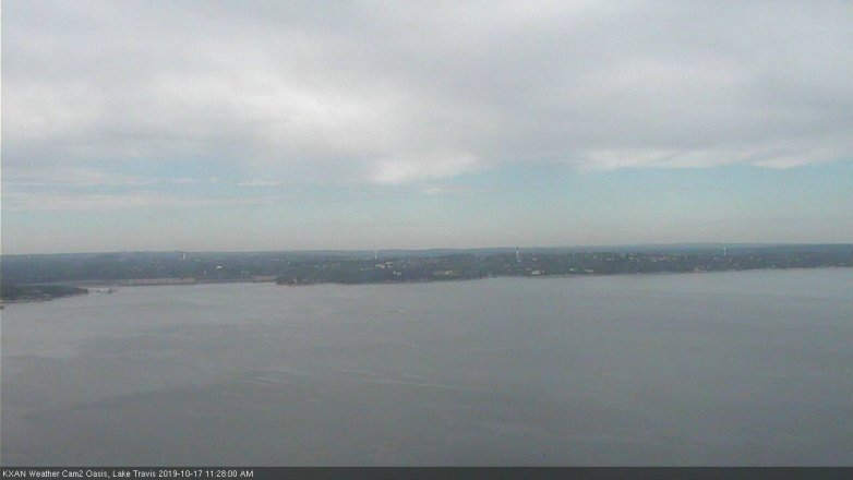 Lake Travis webcam, October 17, 2019 10:30 AM CT