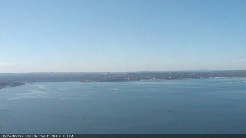 Lake Travis webcam, October 17, 2019 12:40 PM CT