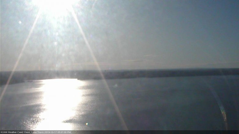 Lake Travis webcam, October 17, 2019 4:10 PM CT