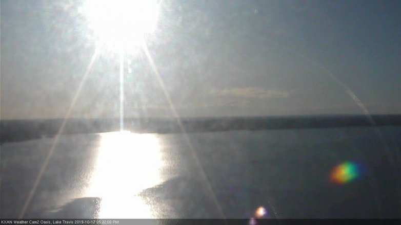 Lake Travis webcam, October 17, 2019 4:35 PM CT