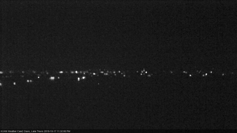 Lake Travis webcam, October 17, 2019 10:35 PM CT