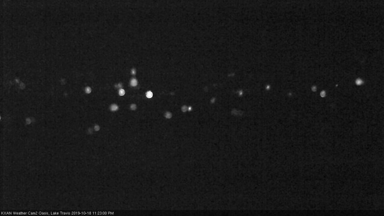 Lake Travis webcam, October 18, 2019 10:25 PM CT