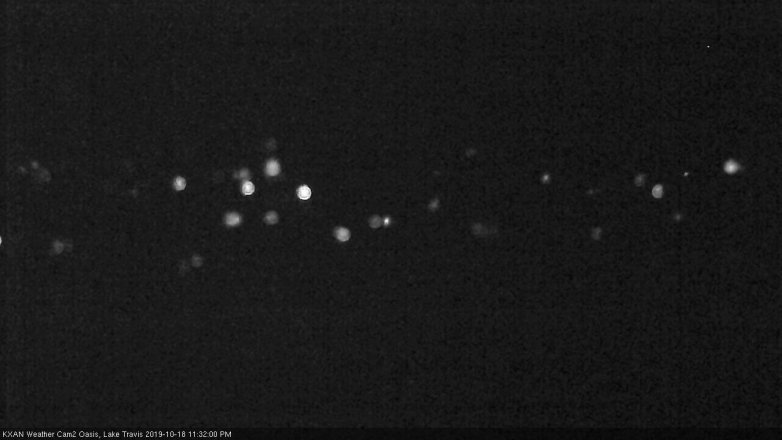 Lake Travis webcam, October 18, 2019 10:35 PM CT