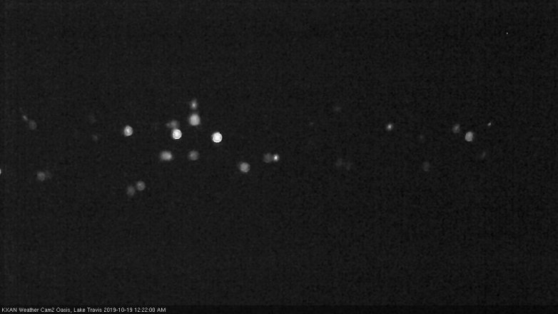 Lake Travis webcam, October 18, 2019 11:25 PM CT
