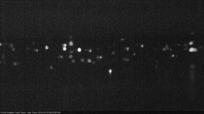 Lake Travis webcam, October 19, 2019 7:05 PM CT