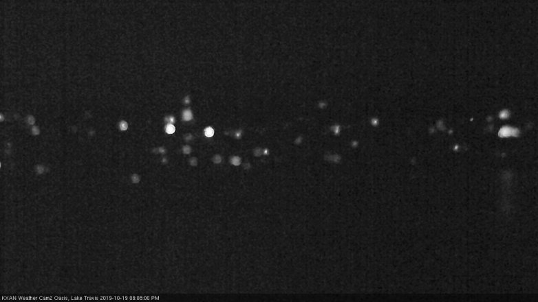 Lake Travis webcam, October 19, 2019 7:10 PM CT
