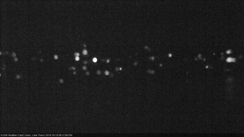 Lake Travis webcam, October 19, 2019 7:15 PM CT