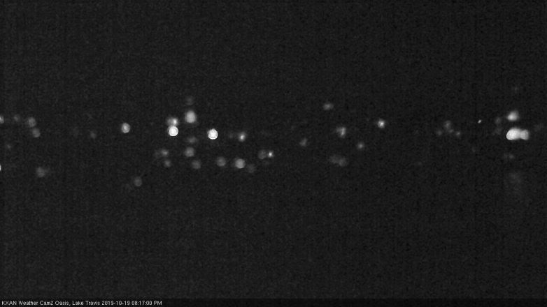 Lake Travis webcam, October 19, 2019 7:20 PM CT