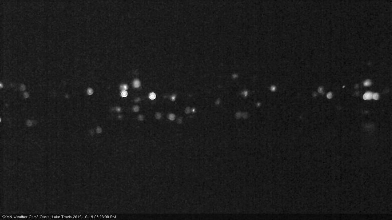 Lake Travis webcam, October 19, 2019 7:25 PM CT