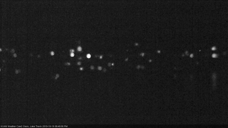 Lake Travis webcam, October 19, 2019 7:50 PM CT