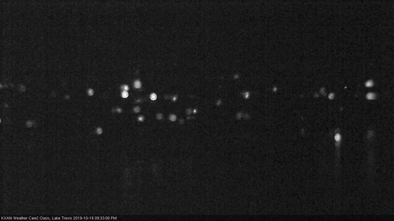 Lake Travis webcam, October 19, 2019 8:35 PM CT