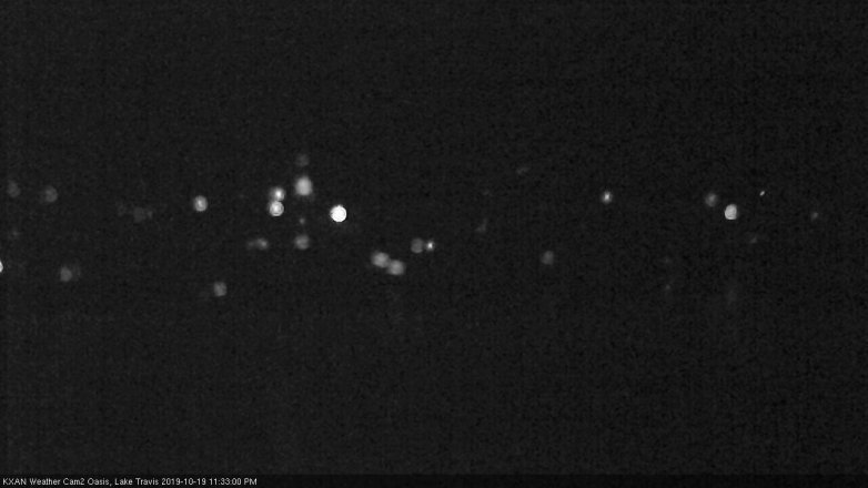 Lake Travis webcam, October 19, 2019 10:35 PM CT
