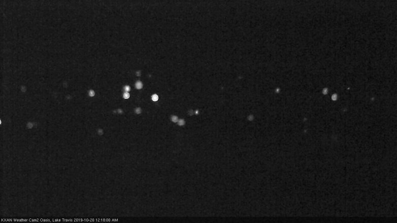 Lake Travis webcam, October 19, 2019 11:20 PM CT