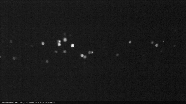 Lake Travis webcam, October 19, 2019 11:40 PM CT