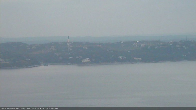 Lake Travis webcam, October 20, 2019 12:20 PM CT