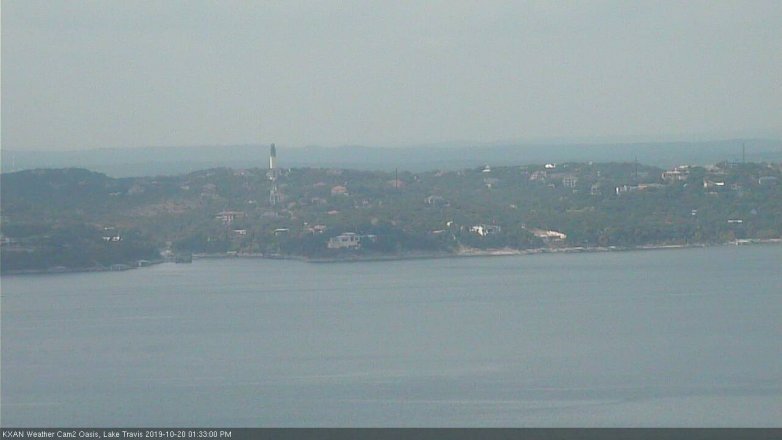 Lake Travis webcam, October 20, 2019 12:35 PM CT