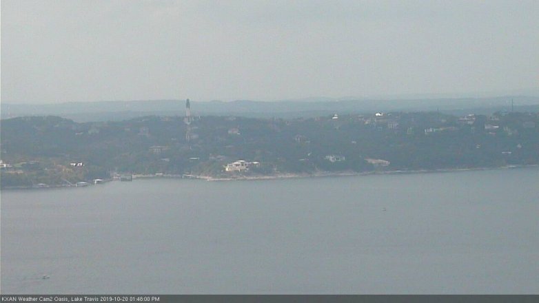 Lake Travis webcam, October 20, 2019 12:50 PM CT