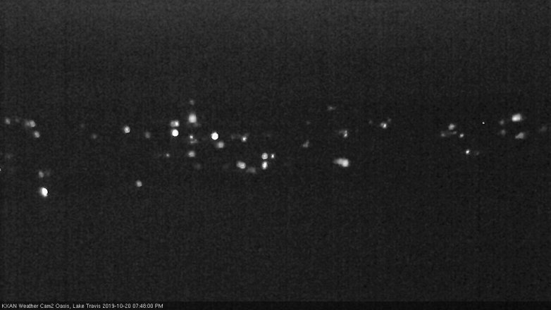 Lake Travis webcam, October 20, 2019 6:50 PM CT