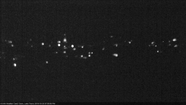 Lake Travis webcam, October 20, 2019 7:00 PM CT