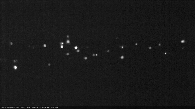 Lake Travis webcam, October 20, 2019 10:25 PM CT