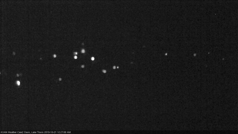 Lake Travis webcam, October 20, 2019 11:30 PM CT