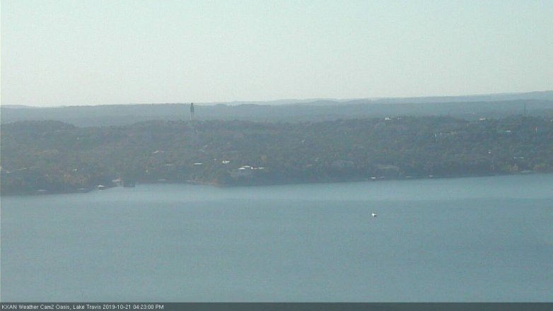Lake Travis webcam, October 21, 2019 3:25 PM CT