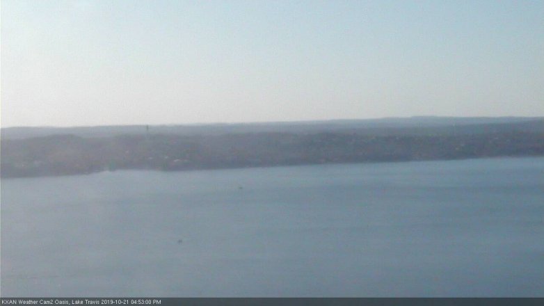 Lake Travis webcam, October 21, 2019 3:55 PM CT
