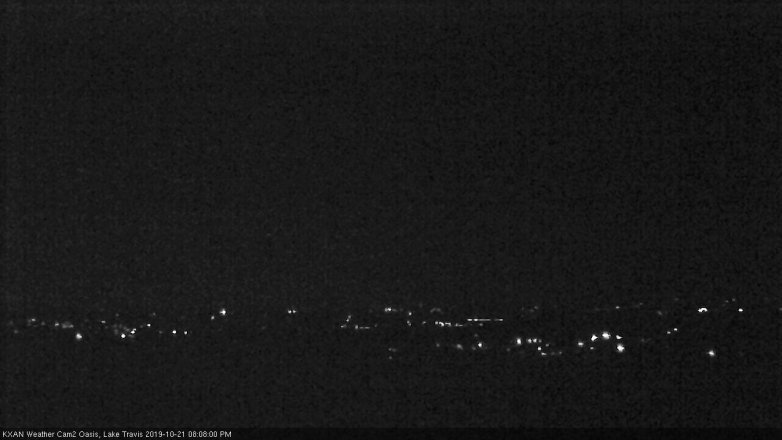 Lake Travis webcam, October 21, 2019 7:10 PM CT