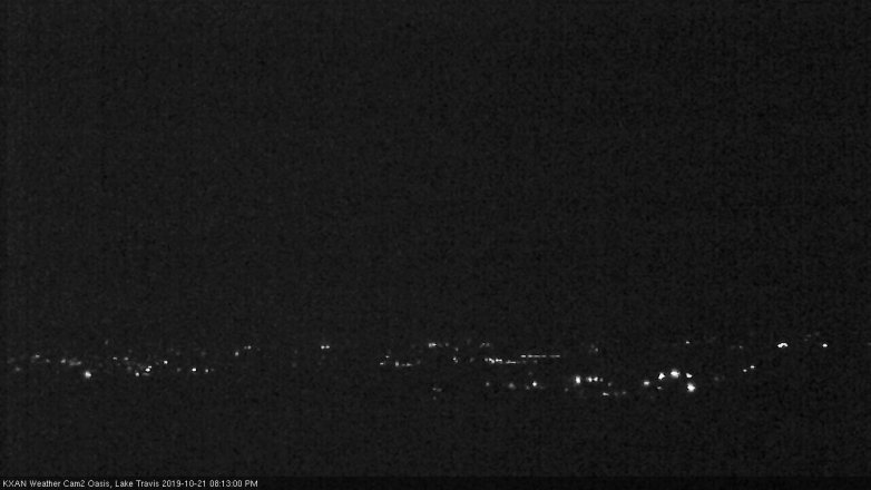 Lake Travis webcam, October 21, 2019 7:15 PM CT