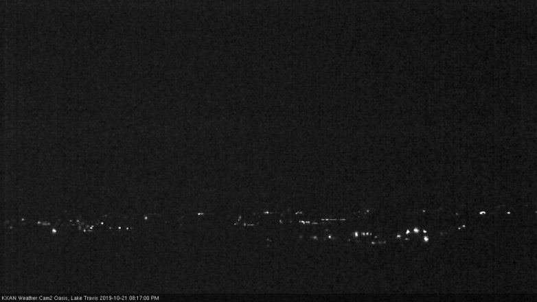 Lake Travis webcam, October 21, 2019 7:20 PM CT