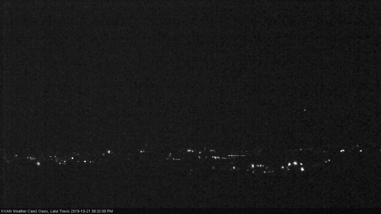 Lake Travis webcam, October 21, 2019 7:35 PM CT
