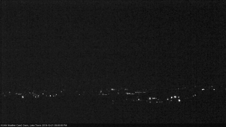 Lake Travis webcam, October 21, 2019 8:10 PM CT