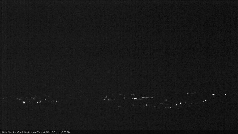 Lake Travis webcam, October 21, 2019 10:40 PM CT