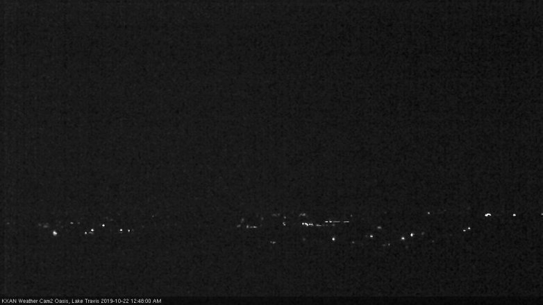 Lake Travis webcam, October 21, 2019 11:50 PM CT