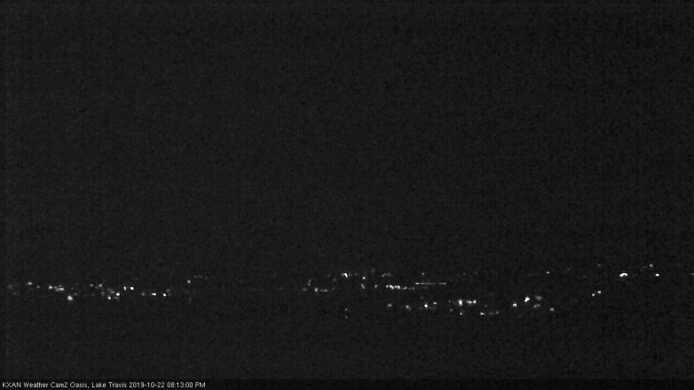 Lake Travis webcam, October 22, 2019 7:15 PM CT