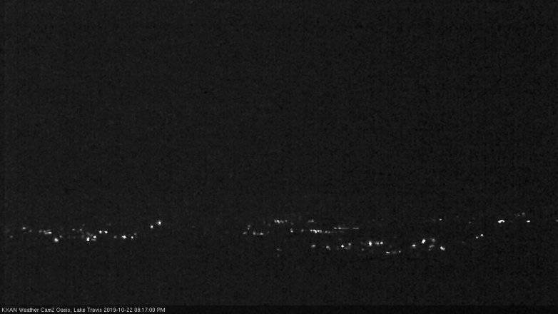 Lake Travis webcam, October 22, 2019 7:20 PM CT