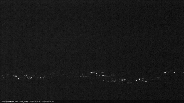 Lake Travis webcam, October 22, 2019 7:35 PM CT