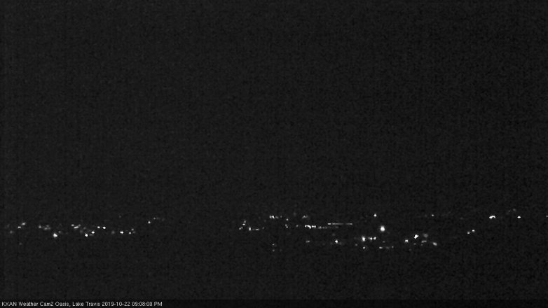 Lake Travis webcam, October 22, 2019 8:10 PM CT